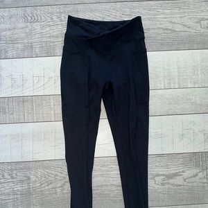 Bo+Tee Dedication- High waist wrap over leggings